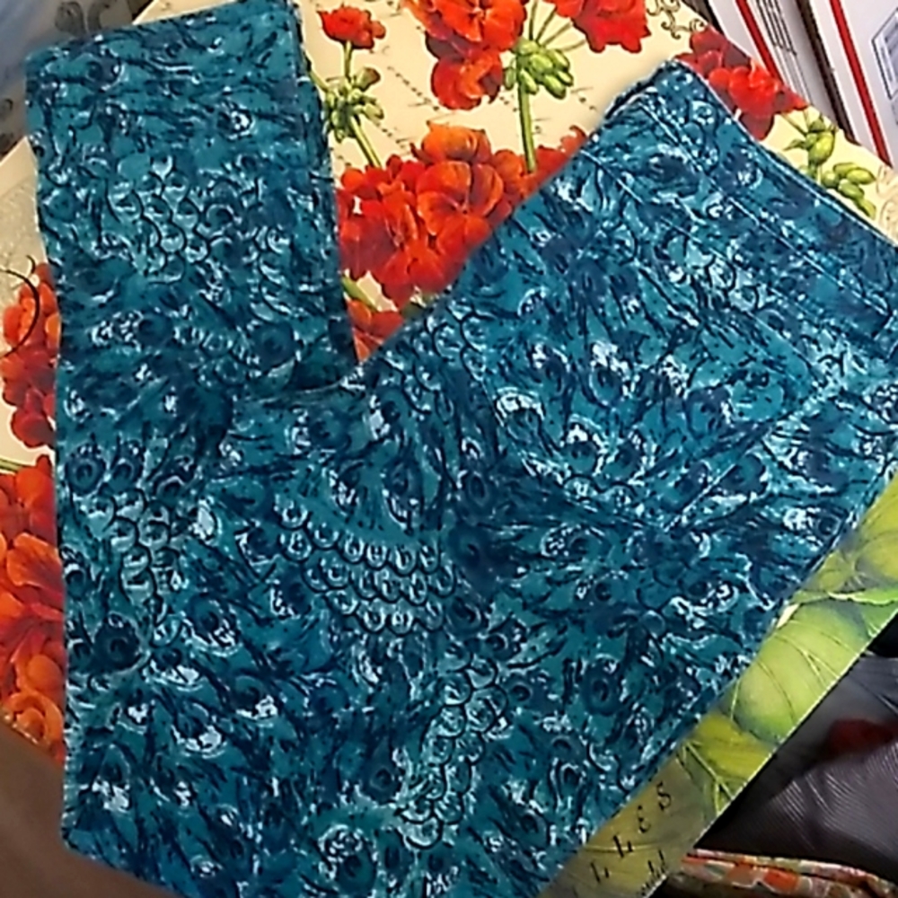 MUDD PEACOCK DESIGNED JEANS SZ 15